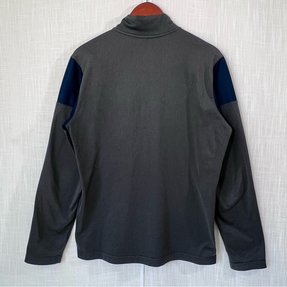 Nike Seattle Mariners Pull Over Half Zip Blue Grey Size M - Picture 9 of 11
